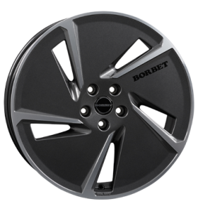 20" Borbet AE Mistral Anthracite Glossy Polished alloy wheel