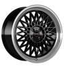 Borbet B Black Rim Polished Wheel Img 2