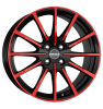 Borbet BL4 Black Red Glossy Wheel Img 2