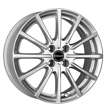 Borbet BL4 Brilliant Silver Alloy Wheel Product Image #2