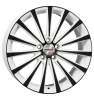 Borbet BLX White Black Glossy Wheel Img 2