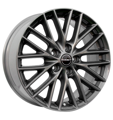 Borbet BS5 Metalic Grey Alloy Wheel Product Image #2