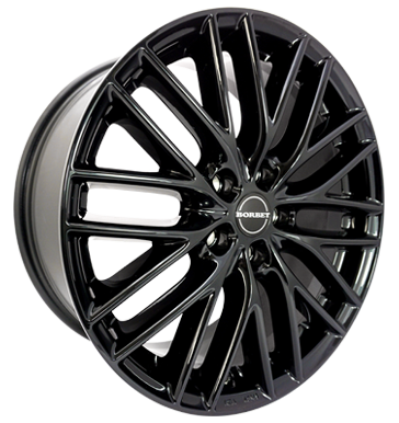Borbet BS5 Glossy Black Alloy Wheel Product Image #2