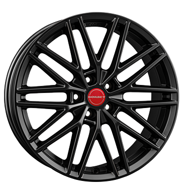 Borbet BS5 Matt Black Alloy Wheel Product Image #1