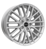 Borbet BS5 Brilliant Silver Wheel Img 2