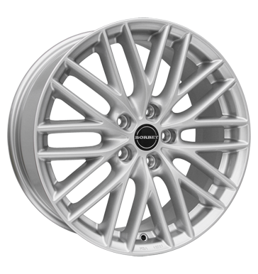 Borbet BS5 Brilliant Silver Alloy Wheel Product Image #2