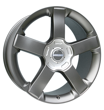 Borbet BSU Mistral Matt Anthracite Alloy Wheel Product Image #1