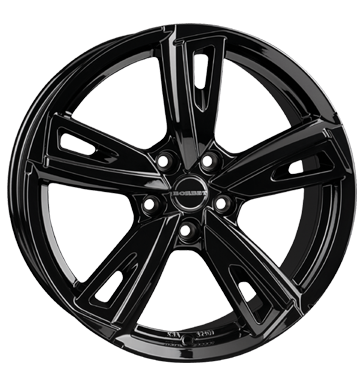 Borbet BU1 Glossy Black Alloy Wheel Product Image #2