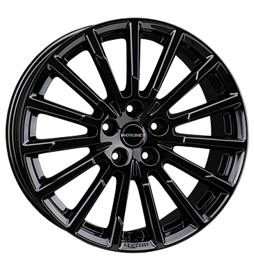 Borbet BX 15 Glossy Black Alloy Wheel Product Image #1