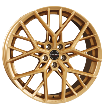 Borbet BY Matt Gold Alloy Wheel Product Image #2