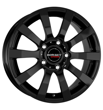 Borbet C2C Glossy Black Alloy Wheel Product Image #2