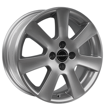 Borbet CA Metalic Grey Alloy Wheel Product Image #1
