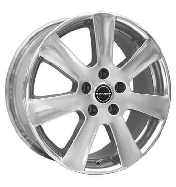 Borbet CA Ball Polished Alloy Wheel Product Image #1