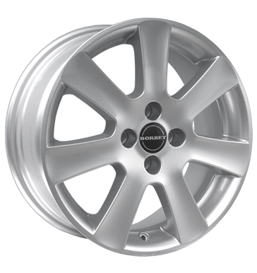 Borbet CA Crystal Silver Alloy Wheel Product Image #2