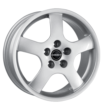 Borbet CB Crystal Silver Alloy Wheel Product Image #1