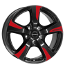 Borbet CC Black Red Sports Wheel Img 1