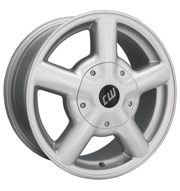 Borbet CD Silver Painted Alloy Wheel Product Image #1