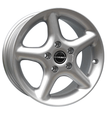 Borbet CF Crystal Silver Alloy Wheel Product Image #1