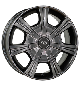 Borbet CH Mistral Anthracite Glossy Alloy Wheel for Renault Trafic FL - Sizes 17in