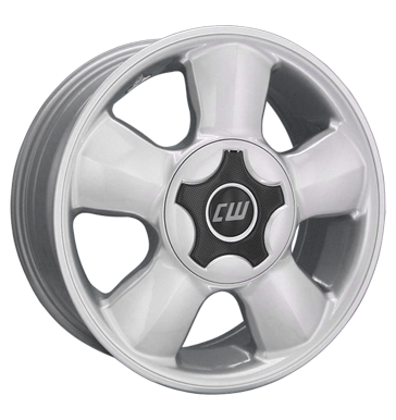 Borbet CV Crystal Silver Alloy Wheel Product Image #1