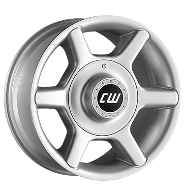Borbet CW Crystal Silver Alloy Wheel Product Image #1