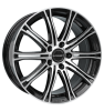Borbet CW1 Black Polished Wheel Img 2