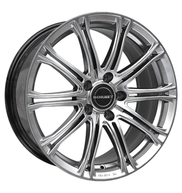 Borbet CW1 Hyper Silver Alloy Wheel Product Image #2