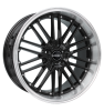 Borbet CW2 Black Rim Polished Wheel Img 2