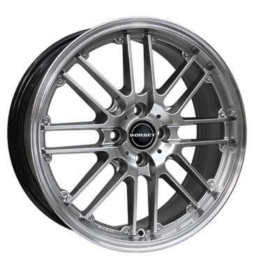 Borbet CW2 Hyper Rim Polished Alloy Wheel Product Image #2