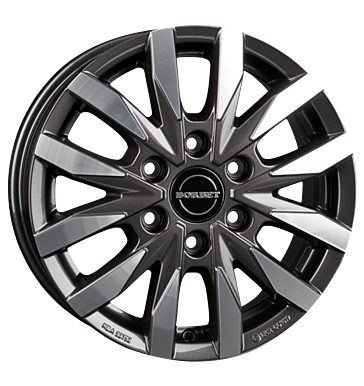 Borbet CW6 Mistral Anthracite Glossy Polished Alloy Wheel Product Image #2