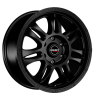 Borbet CW8 Matt Black Wheel Img 2