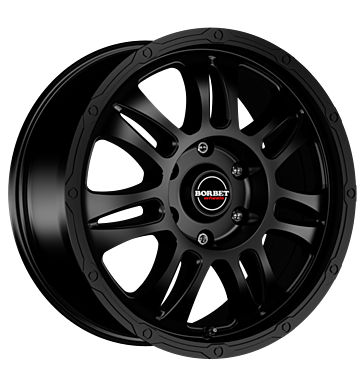 Borbet CW8 Matt Black Alloy Wheel Product Image #2
