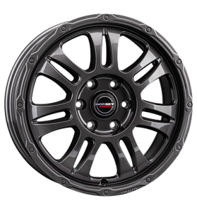 18" Borbet CW8 Mistral Anthracite Glossy alloy wheel