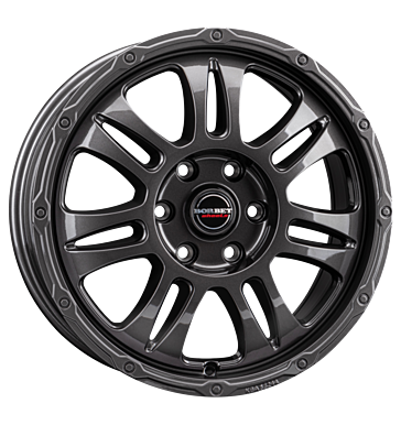 Borbet CW8 Mistral Anthracite Glossy Alloy Wheel Product Image #2