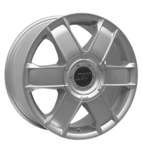 Silver Borbet CWA alloy wheel