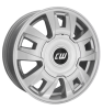 Borbet CWC Crystal Silver Wheel Img 1