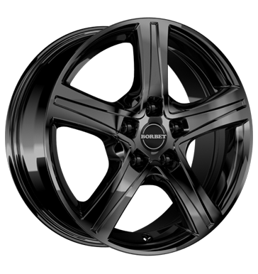 Borbet CWD Glossy Black Alloy Wheel Product Image #2