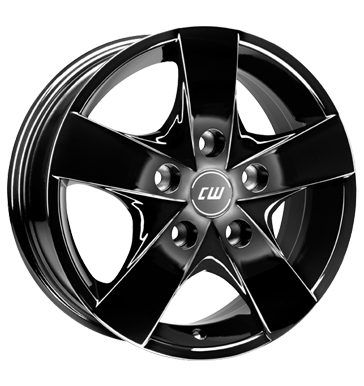 Borbet CWF Glossy Black Alloy Wheel Product Image #2