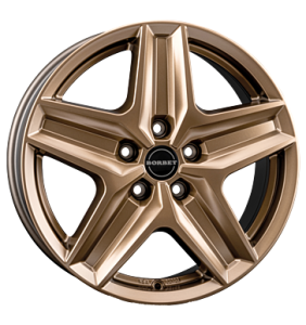 18" Borbet CWZ Matt Bronze alloy wheel