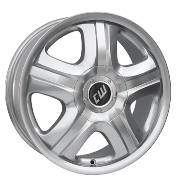 Borbet CX Crystal Silver Alloy Wheel Product Image #1