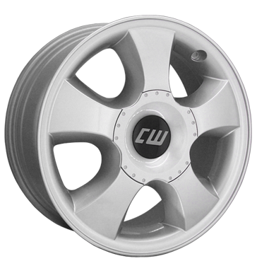 Borbet CY Crystal Silver Alloy Wheel Product Image #1
