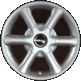 Borbet D Silver Painted Wheel Img 1