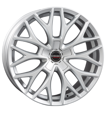 Borbet DY Brilliant Silver Alloy Wheel Product Image #2
