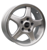 Borbet E Silver Rim Lip Polished Wheel Img 2