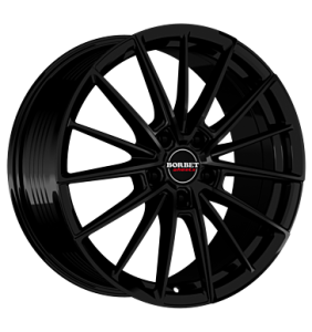 19" Borbet FB2 Glossy Black alloy wheel
