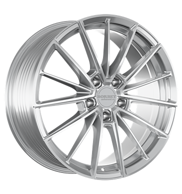 Borbet FB2 Silver Alloy Wheel Product Image #2