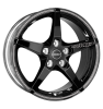 Borbet FS Black White Sports Wheel Img 1