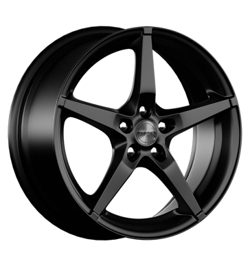 Borbet FS Matt Black Alloy Wheel Product Image #1