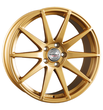 Borbet GTX Matt Gold Alloy Wheel Product Image #2
