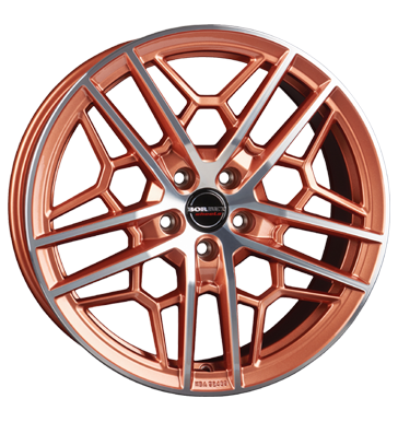 Borbet GTY Copper Polished Glossy Alloy Wheel Product Image #2
